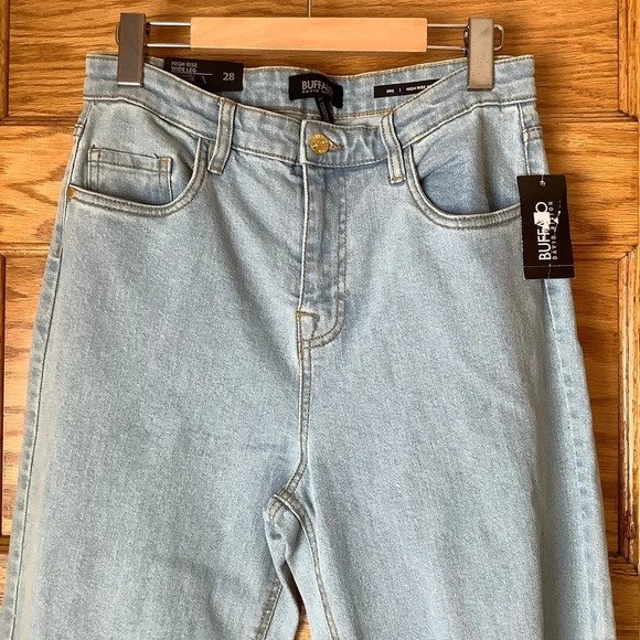 BUFFALO DAVID BITTON Iris High Rise Wide Leg Jeans Size 28 - Picture 4 of 15